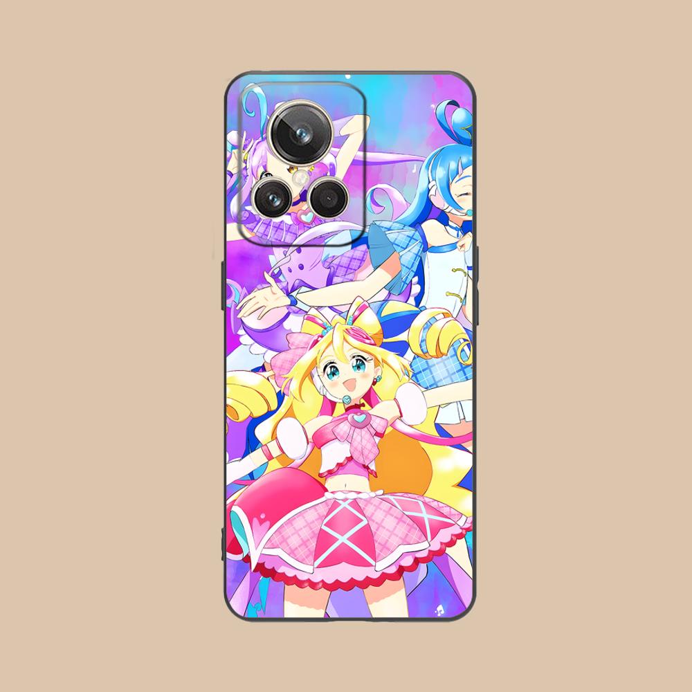 Чехол для мобильного телефона Sakura Uta Cure Idol Матовый ТПУ для Realme 15 14 13 12 11 10 9 Pro Plus T i Lite 5G Цветной Печатный Чехол