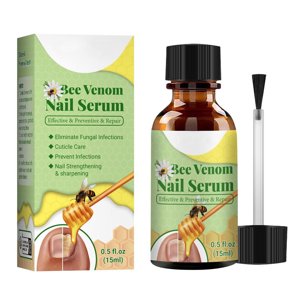 Bienengift Nagelserum - Nagelverteidigung Bienengift-Behandlungs Serum Pro, Bienengift Nagelbehandlung Serum, Bienengift Nagelbehandlungs Serum 15мл