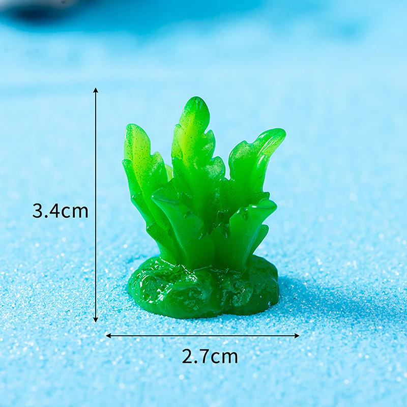 Colorful Resin Aquarium Mini Artificial Coral Shell Reef Landscape Fish Tank Underwater Ornament Aquarium Accessories