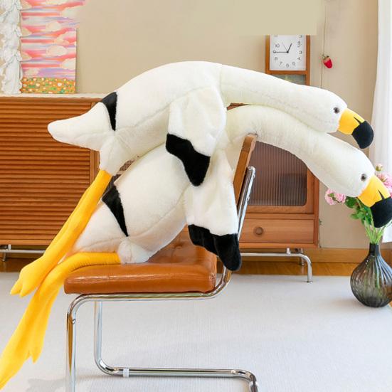 Fascinating Sleeping Pillow Full Washable Pink Filling Gift Giving Plushie Flamingo Plush Toy Kid Toy