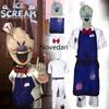 Костюм для Хэллоуина Rod Horror Game Ice Scream Косплей Маска Костюм Комбинезон Фартук Взрослый Ребенок Детский Костюм Хэллоуин Вечеринка Ролевая Игра Одежда Наряд