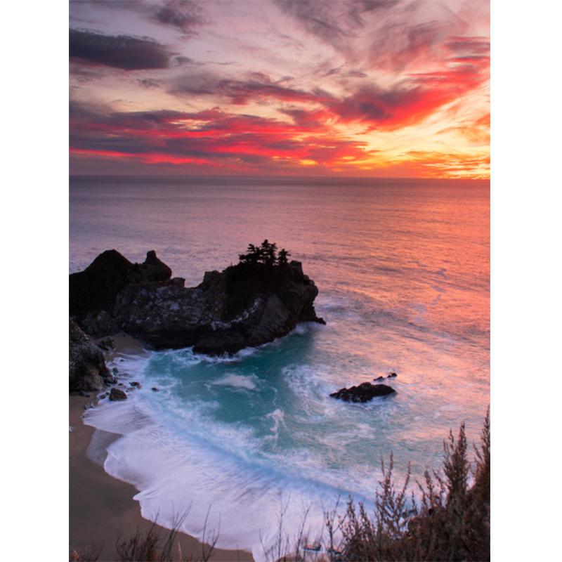 Полная дрель квадратная алмазная живопись Мост 5D DIY Алмазная вышивка Закат Мозаика Искусство Пейзаж Украшение дома