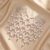 Luxury Beaded Headpiece Elegant Pearl Hair Chain Vintage Wedding Hair Comb  Wedding Accessories