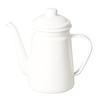 Coffee Drip Pot, 1.1L, Enamel, Blanc Kitchen, White, HB-3681