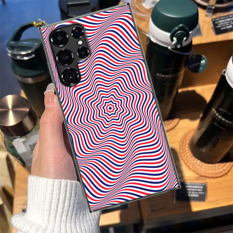 Chaotic Hypnosis Cases Phone Case for Samsung Galaxy S26 Ultra S25 Edge S24 S23 FE S21 Plus S20 S22 S10 Cover TPU Capa Shell Sho