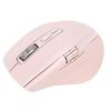 INFINMIND Wireless Bluetooth Fast DPI Silent Side Thumb Pink Mouse, Scrolling, Switching, Multi-Device Compatible, Ergonomic, Mouse, Scrolling,