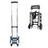 Carry Cart Dolly Foldable Compact Lightweight 1kg Quiet Wheels Load Capacity 30kg Fixed Rope Included Gray VITA