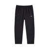 Simple Logo Solid Color Breathable Straight Fit Versatile Casual Pants Unisex Pants Black AYKV811-1