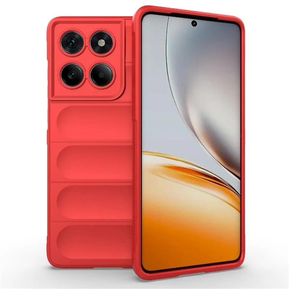 Серия WANLONFENG HD Для Motorola Edge 60 Fusion 5G ТПУ Чехол Противоскользящая Защитная Крышка для Телефона с Защитной Пленкой из Закаленного Стекла