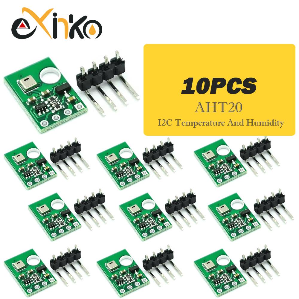 AHT20 I2C Модуль датчика температуры и влажности Высокоточный зонд датчика влажности DHT11 AHT10 Обновленная версия Для Arduino