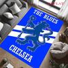 Футбольный Ковер Chelsea FC для Гостиной, Спальни, Дома, Декорация Дивана, Нескользящий Напольный Коврик для Игр Детей