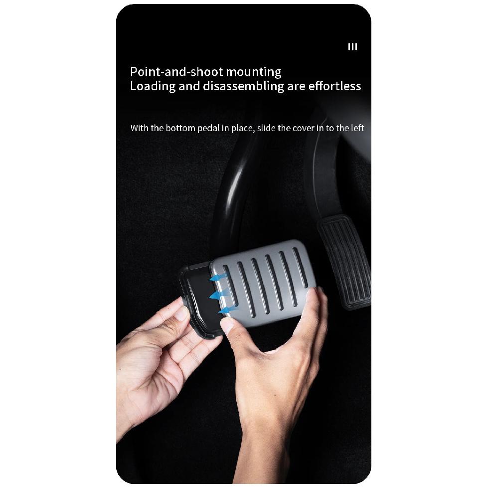 For Tesla New Model Y Launch Juniper 2025 Model 3 Highland 2020-2024 Accelerator Brake Pedal Anti Slip Foot Rest Cover
