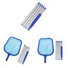 Pool Skimmer Net With Detachable Aluminum Handle For Inground And Above Ground Pools
