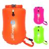 Плавучий буй безопасности для плавания и сухой мешок Плавучий буй для пловцов на открытой воде, триатлонистов, каякеров и снорклингистов Высоковидимый плавучий буй