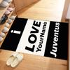 Juventus Customized Name Carpet Perfect for Dining Room Decorate room Hallway Foyer Antislip Carpet Office home decor Perfect Gift for Women/Men