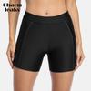 Women Sports Swimming Trunks Ladies Bikini Bottom Boy Shorts Slim Patchwork Skinny Swim Shorts Swimwear Bottom