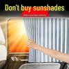 Magnetic Car Window Sunshade Curtain for Rear Seat Privacy