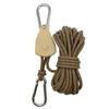 5M Camping Rope Tent Adjustable Rope Fastener Fixed Buckle  Hangers Lights Outdoor Guy Lines Reflective Camping Awning Wind Rope