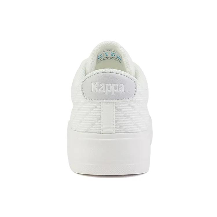 Kappa Textile , Synthetic Leather Low top Skateboard Shoes Unisex White (Unisex) Skate Shoes K0DX5CC08 012