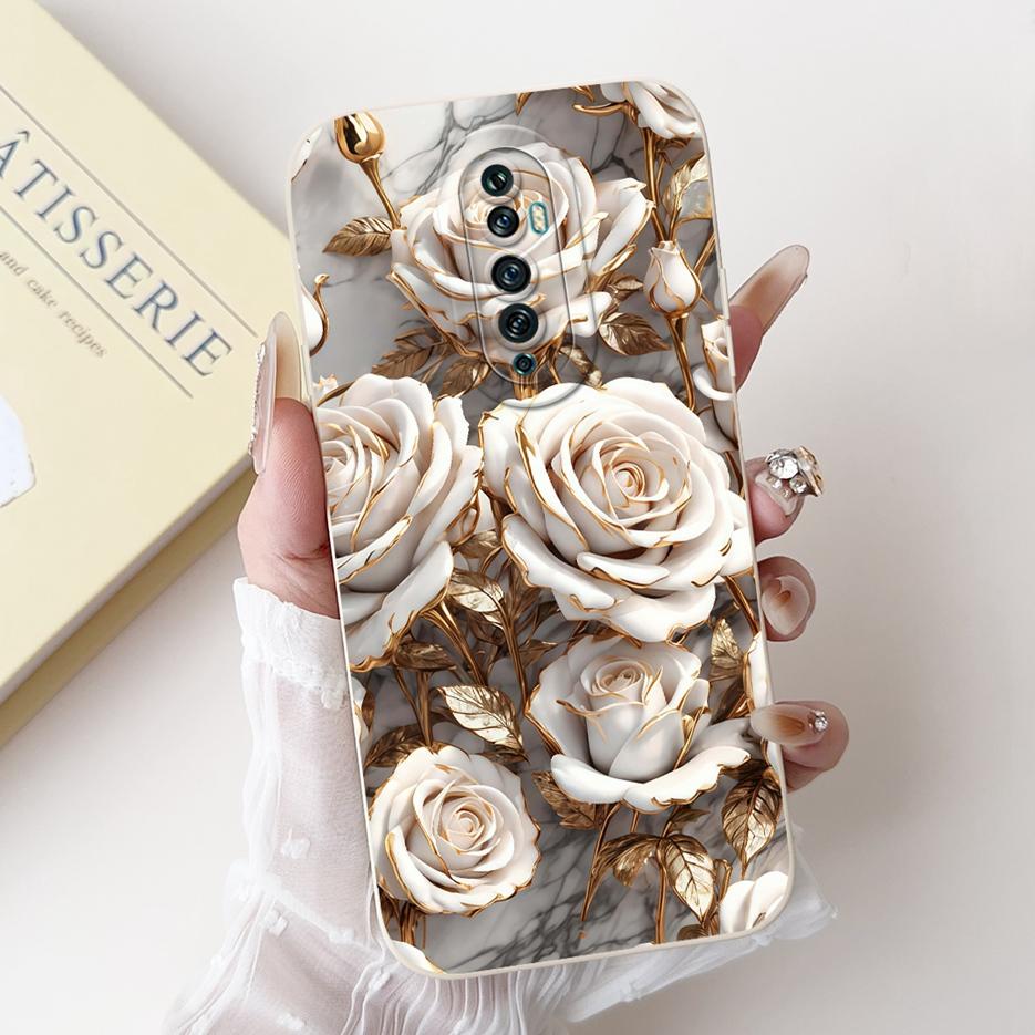 For Oppo Reno2 F Case Reno 2Z Unique Candy Painted Cover Soft Silicone Phone Case For Reno 2 2F Reno2 Z Reno2F Back Cover Bumper