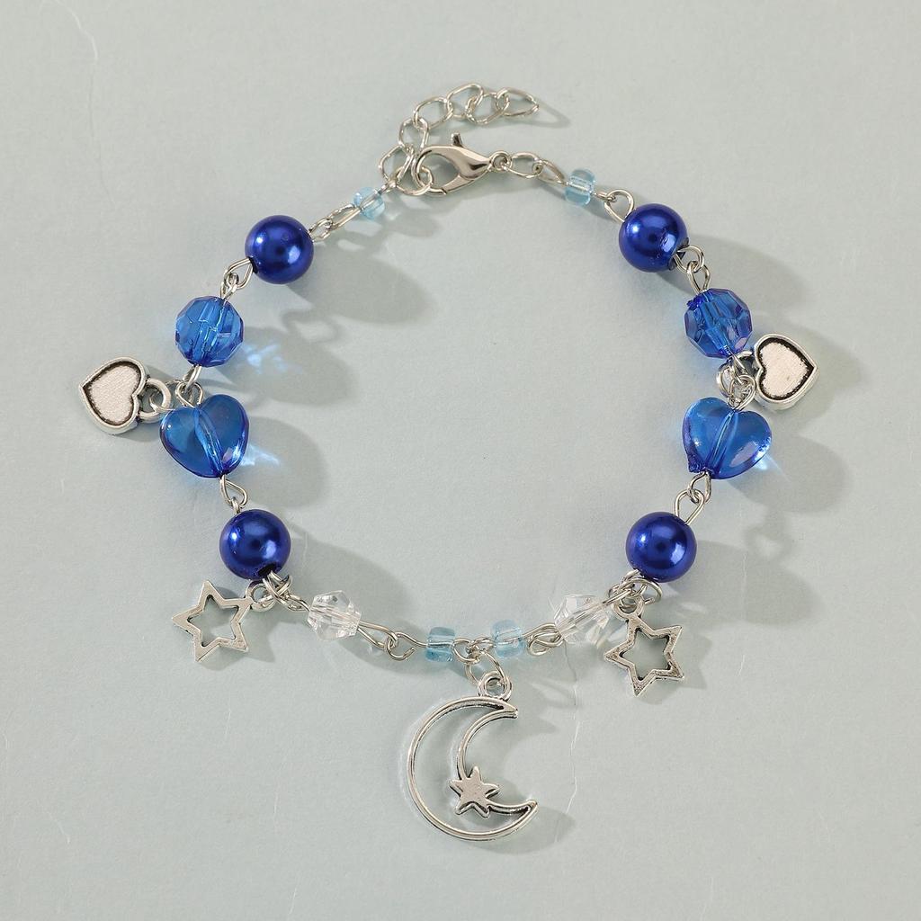 Популярный панк-браслет со звездой: Пряная девушка гитара и украшения в форме сердца для пар и лучших друзей