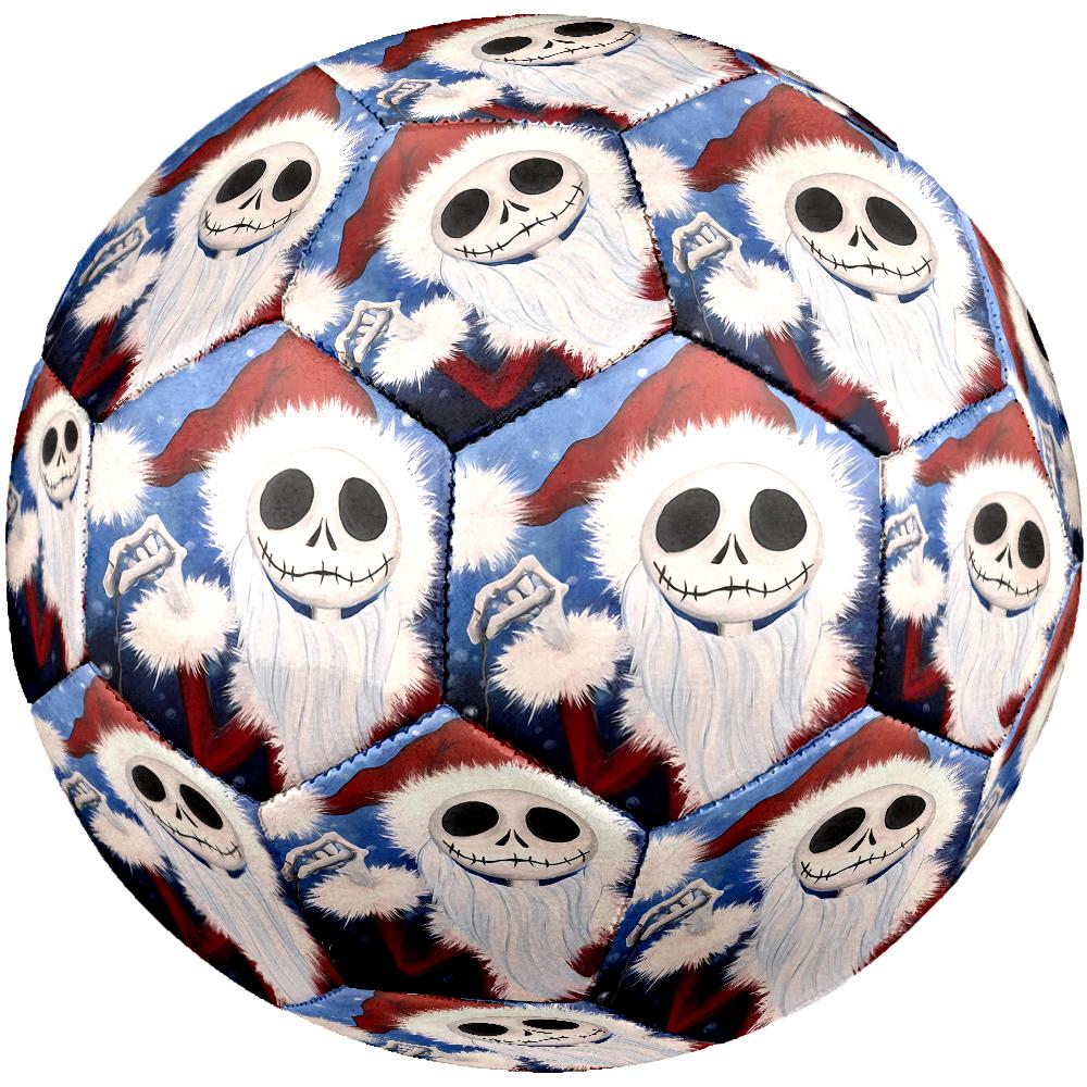 The Nightmare Before Christmas Theme Size 5 Soccer Ball, Suitable for Both Indoor and Outdoor Matches, a Gift Suitable for Everyone.