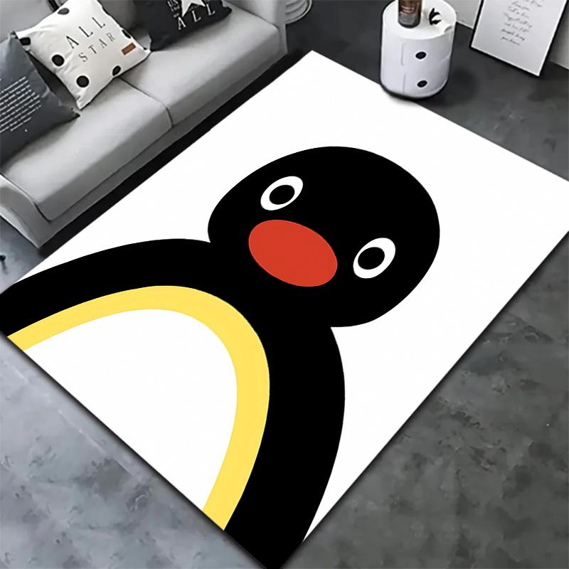 Pingu Carpet Rug For Living Room Bedroom Home Sofa Decoration Kids Play Nonslip Floor Mat