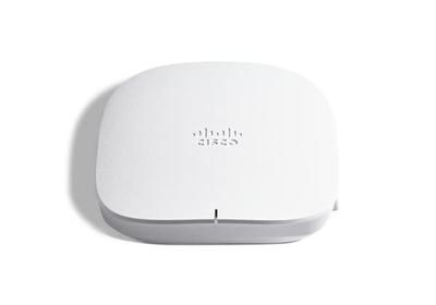 CISCO Mesh-точка доступа 2x2 для небольшой беспроводной локальной сети с PoE-инжектором, 1 порт 1 Гбит/с, потолочное крепление, для бизнеса, Wi-Fi6 (CBW150AX-Q-JP)