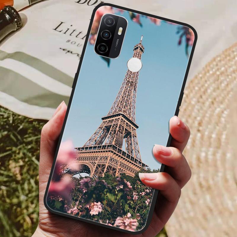 Чехол для OPPO A53S 2020 Кот Волк Расписной Силиконовый Мягкий Чехлы для Телефона для OPPO A53 A 53 Задняя Крышка Fundas Для OPPOA53 4G A 53S Para