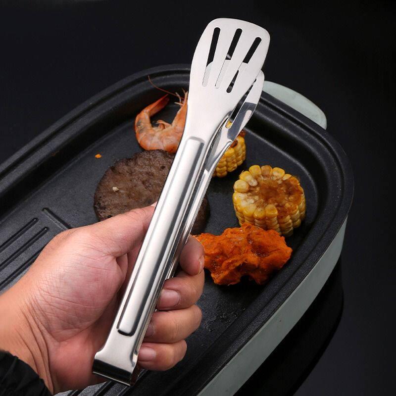 ZISIZ Stainless Steel Kitchen Food Tong