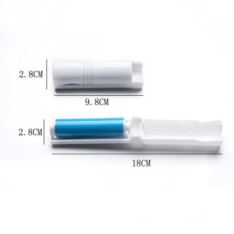 Роликовый стикер для волос, портативное моющееся липкое устройство для удаления ворса, мини-складная липкая щетка для удаления ворса