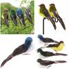 Ornament Home Decorations Lifelike Sparrow Feather Foam Simulation Animal Model Artificial Birds
