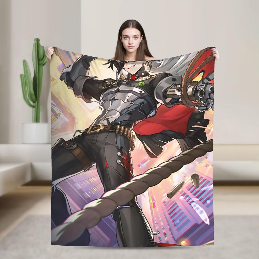 Супер Теплое ОдеялоДетское Взрослое Кемпинг Honkai Star Rail Плед Фланелевое Покрывало Для Улицы Новинка Покрывало для Дивана-Кровати