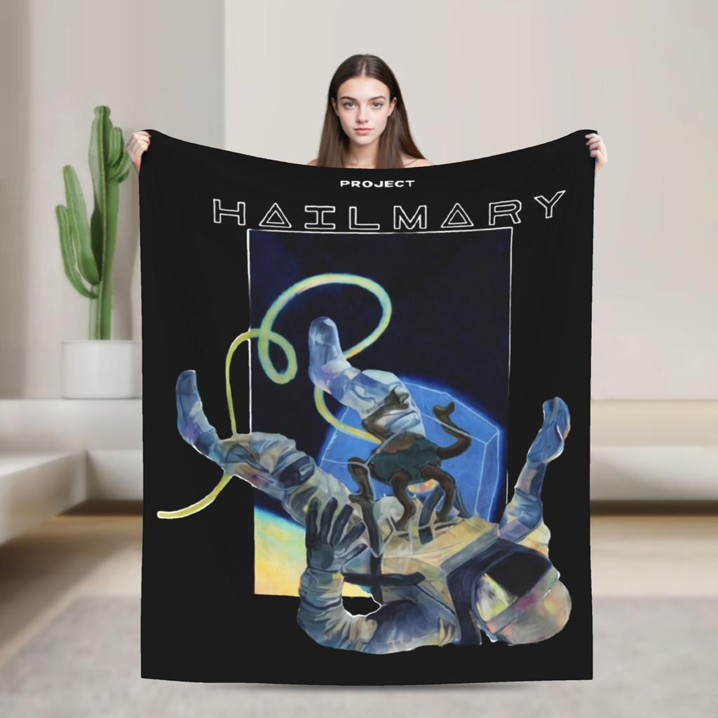 Project Hail Mary Ryland Grace Eridani-Rocky Fashion Blanket AMAZE Plush Throw Fashion Blankets Bedroom Sofa Decoration Soft Warm Multi-func