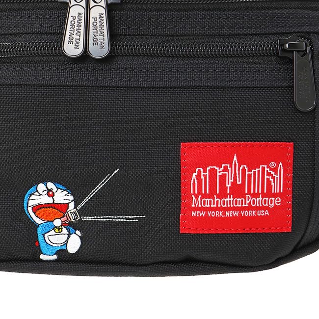 Genuine Product Waist Bag MP1101DORA24 Alleycat Waist Bag Doraemon 2024 Black [Manhattan Portage] [Official]