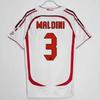 Retro AC Milan 2006-2007 Season Home Away Soccer Jersey Short Sleeve Men Women Adult Football Shirt