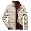 Весенние новые мужские двусторонние куртки, топы, мужские повседневные куртки большого размера с воротником-стойкой, мужские двусторонние куртки