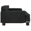 Dog Bed Black 70x45x30 cm Velvet