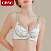 Вышитое кружево из нержавеющей стали с кольцом, нижнее белье, модный бюстгальтер, сборный бюстгальтер