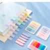 Novelty Stationery Tab Strip Key Points Label Memo Pad Sticky Notes Index Flags Paster Sticker