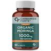 Carbamide Forte Органическая таблетка моринги с экстрактом листьев моринги 1000 мг|Таблетки порошка моринги, 1 штука, 60 капсул