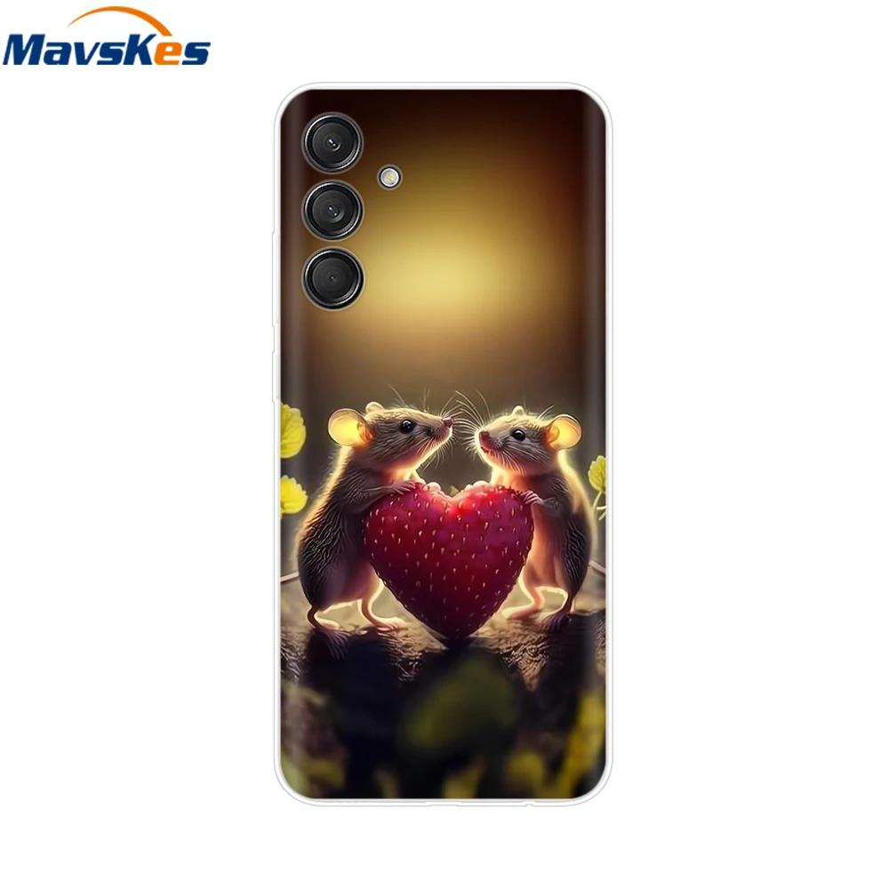Чехол-сумка для мобильного телефона для Samsung Galaxy M55 C55 5G Мягкая прозрачная силиконовая задняя крышка Чехол для Samsung Galaxy M55 C55 5G Чехлы