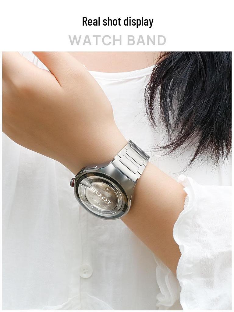 Металлический ремешок H-Link из титана для смарт-часов Huawei Watch 5 Slim GT5/4 Pro