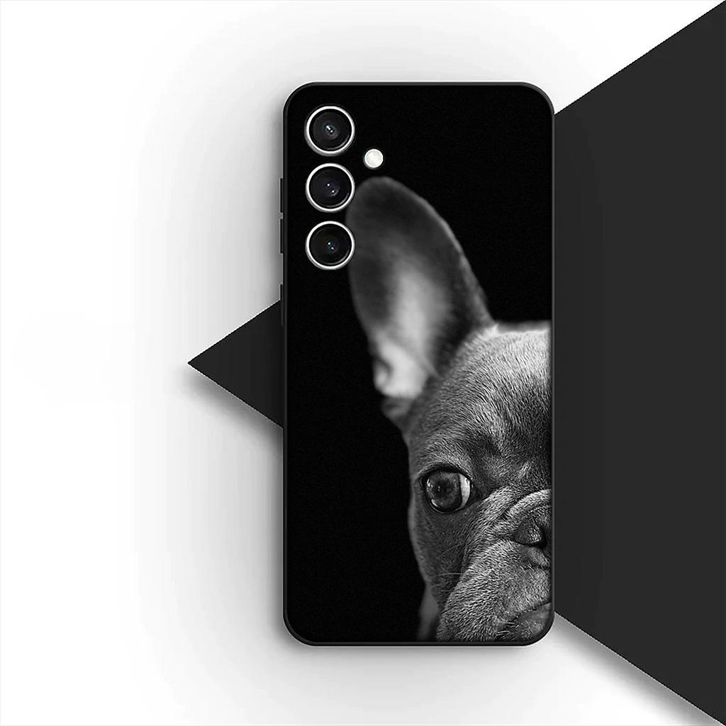 Чехол для Xiaomi Poco C75 C65 C85 X7 X6 M8 F7 F8 Ultra F6 Pro MI PocoF7 Корпус Силиконовый Чехол для Телефона Лапа Французский Бульдог Собака Искусство