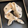 53 * 53cm Mulberry Silk Small Square Scarf Multifunctional Professional Fashion Decoration Silk Scarf For Spring And Autumn Warmth Shawl
