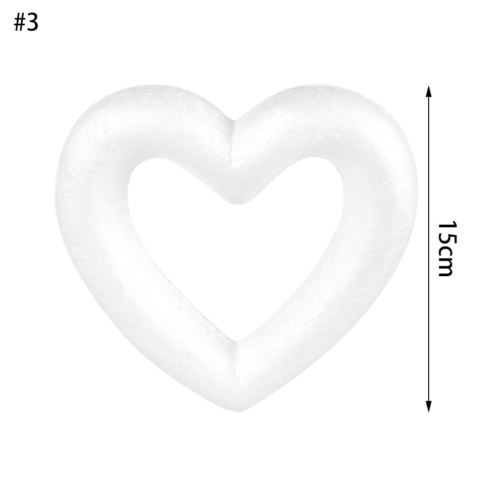 Favors Wedding Decor Hollow Heart Foam Mould White Craft Balls Party Decoration Valentine's Day