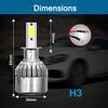 C6 C9 Автомобильные светодиодные фары H7 Led H4 H1 H3 H11 H13 880 9004 9005 9006 9007 HB1 HB2 HB3 HB4 H27