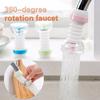 Складной кухонный экономайзер для воды на 360 градусов, фильтр-распылитель для крана