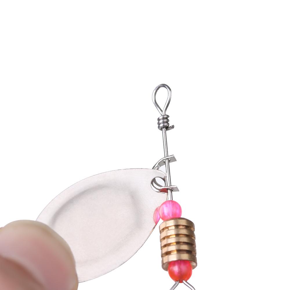 Quality Durable Sliver/Gold Fishing Lures Accessories Easy Spin Brass Easy-Spin Clevises Spinner