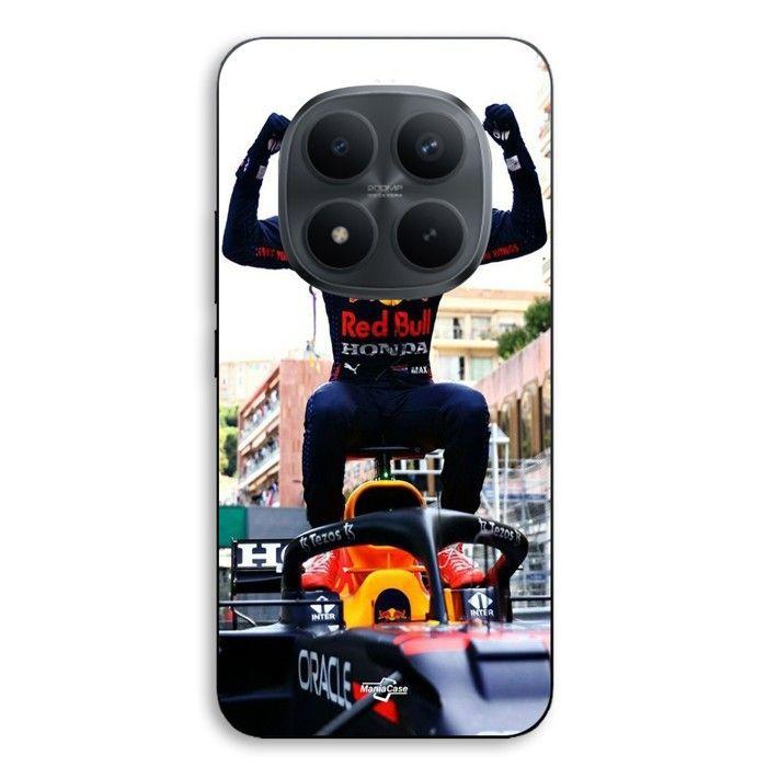 Coque téléphone - MANIACASE - Xiaomi Redmi Note 15 Pro 5G Max - Max Verstappen - Silicone TPU - Noir